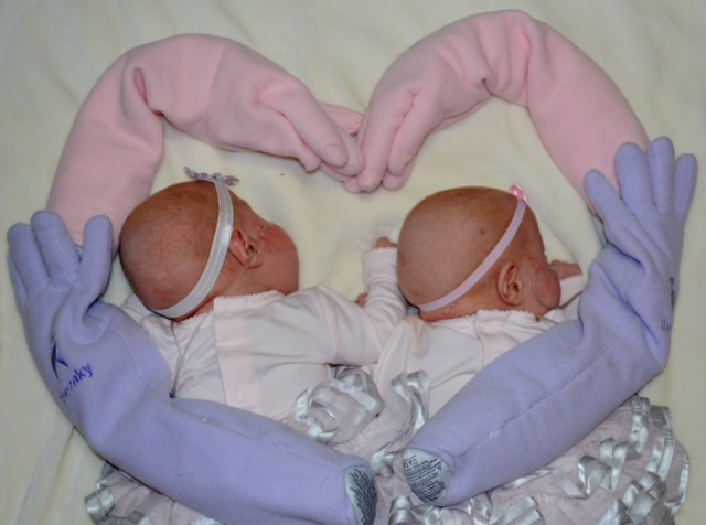 HUGging Twins