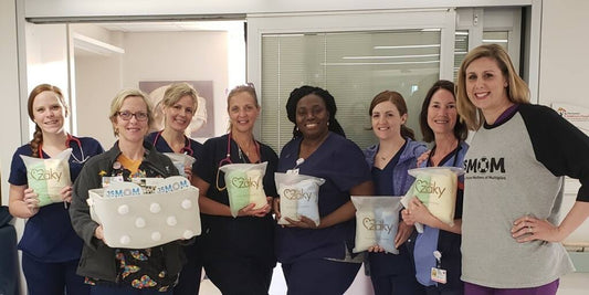 Jersey Shore Mothers of Multiples donate The Zay HUG® to Jersey Shore University Medical Center and Monmouth Medical Center in New Jersey