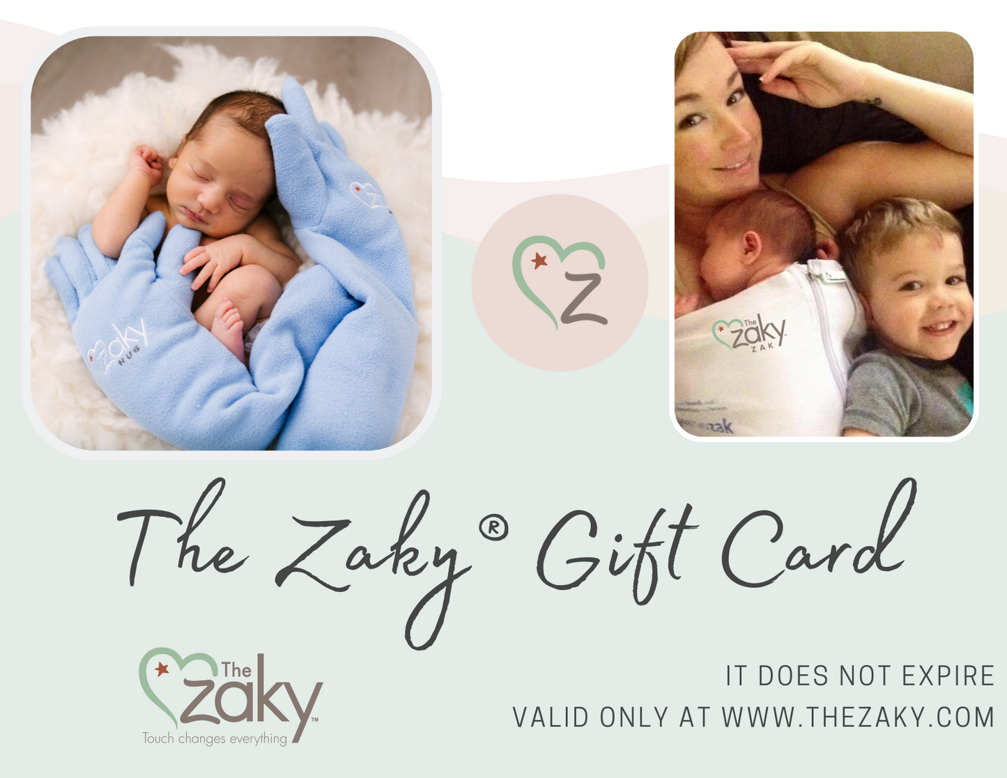 The most nurturing gift: An e-gift card for The Zaky®
